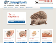 Tablet Screenshot of erizosmiranda.com